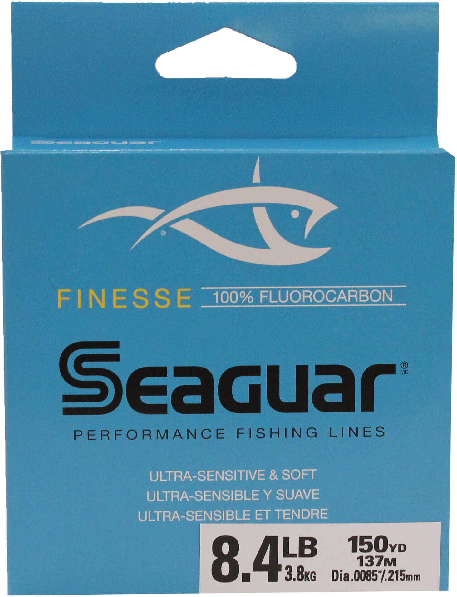 SEAG FINESSE 100% FLOCARB 8# 150YD