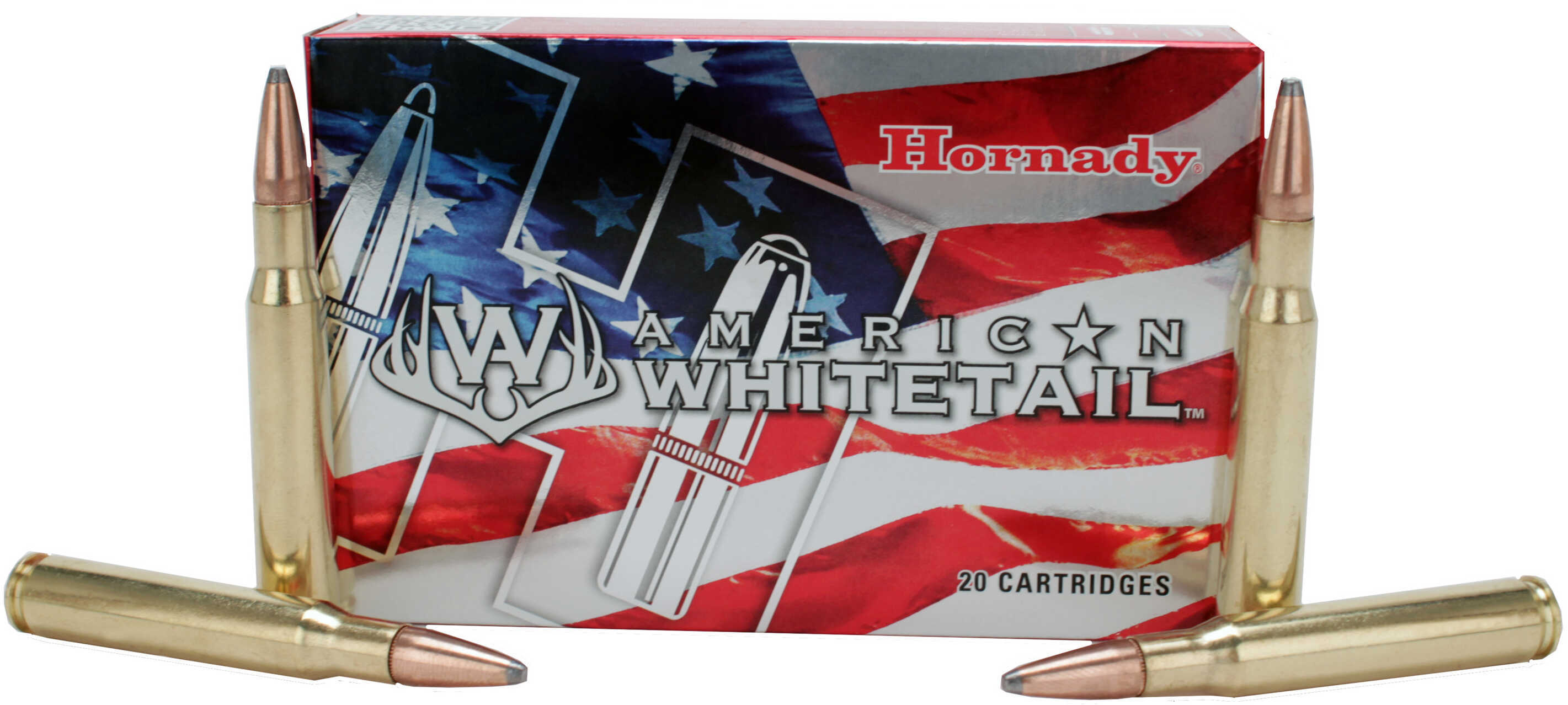 Hornady American Whitetail Rifle Ammunition .30-30 Win 150 Gr SP 2390 Fps - 20/Box