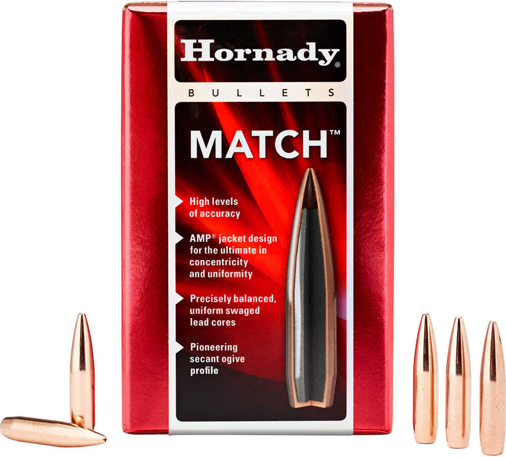 Hornady 6.8 Caliber .277 Diameter 110 Grain Boat Tail Hollow Point Match 100 Count