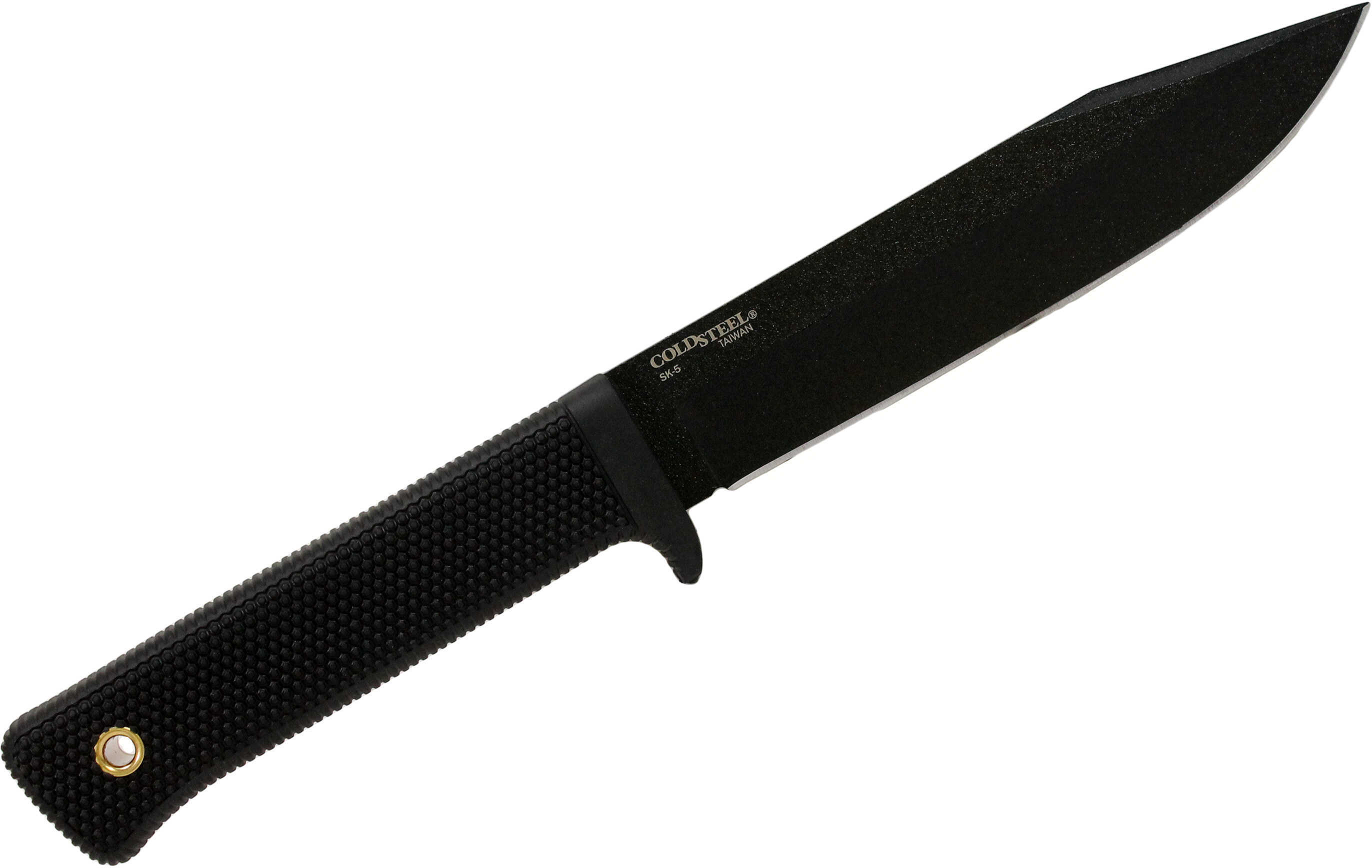 Cold Steel Cs-49LCK SRK 6" Fixed Plain Sk-5 W/Black Tuff'-Ex Finish Blade 10.75" Handle