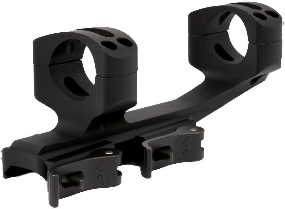 Warne QDXSKEL34TW X-SKEL Scope Mount/Ring Combo Quick Detach Black Anodized 34mm Tube