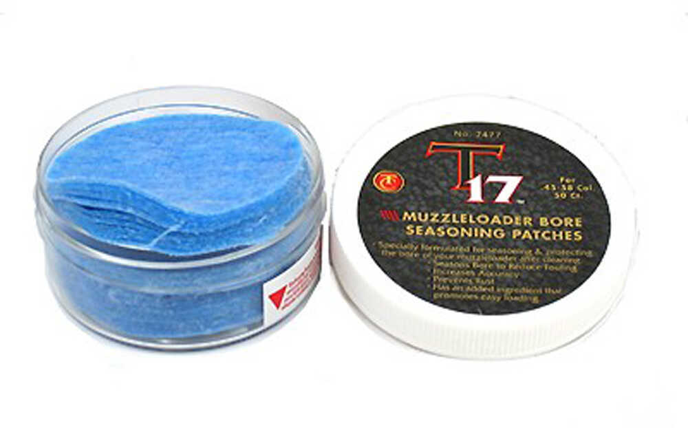 Thompson Center .45 & .50 Cal. Muzzleloader T17 Seasoning Patches - 50/ct