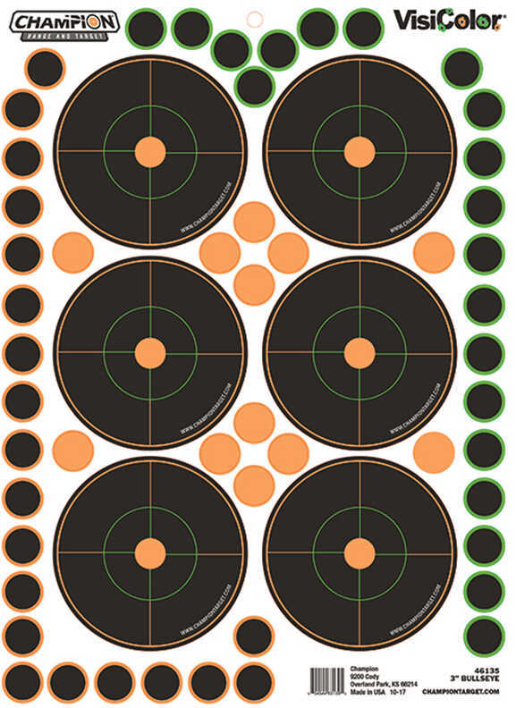 Champ 3BULLS Eye 5Pk W/150 PASTORS