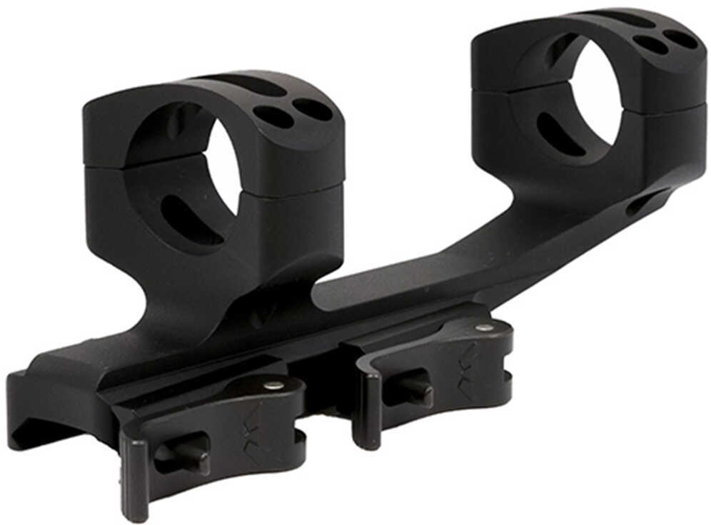 Warne QDXSKEL30TW X-SKEL Scope Mount/Ring Combo Quick Detach Black Anodized 30mm Tube