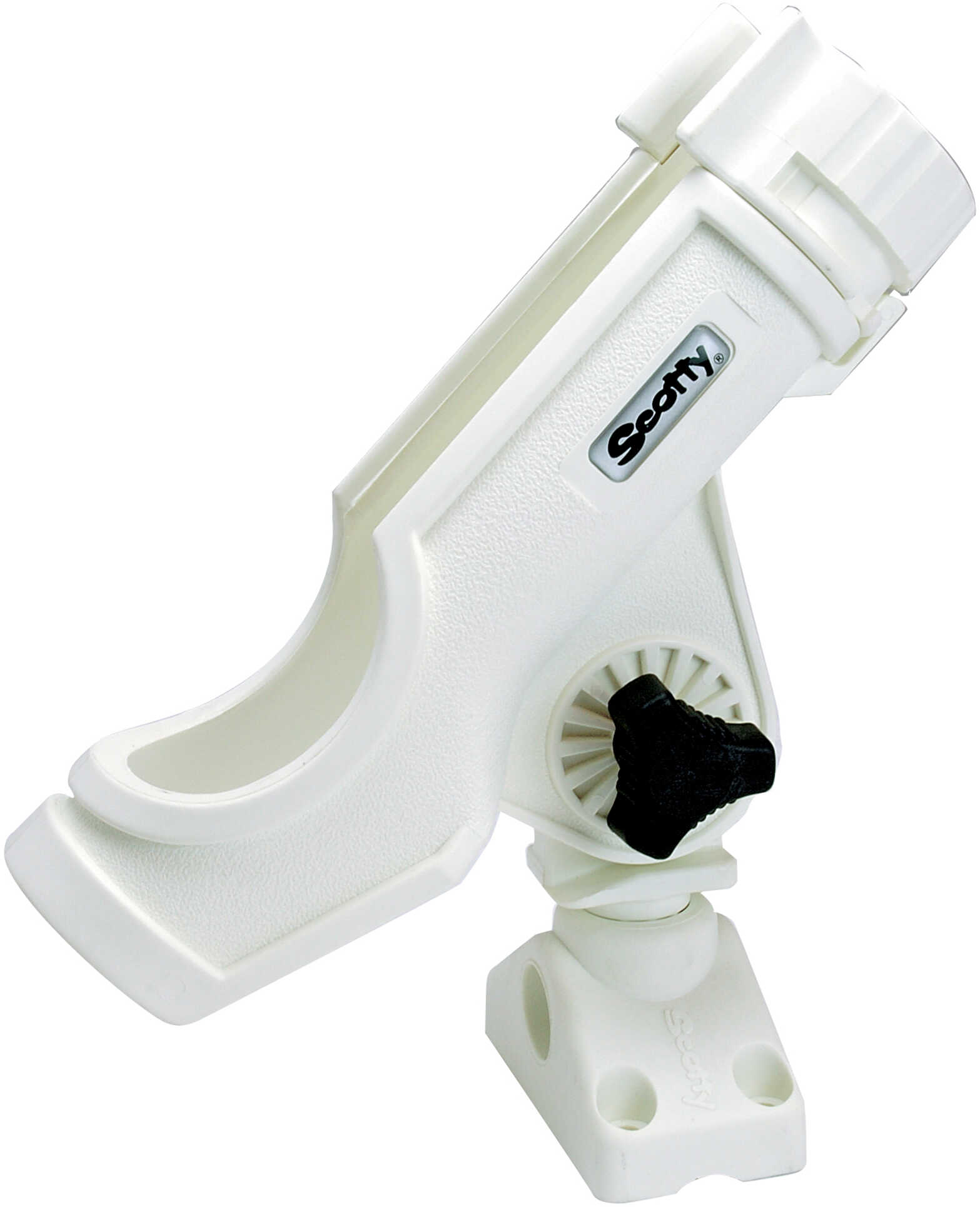 Scotty Powerlock Rod Holder White w/241 Side/Deck Mount