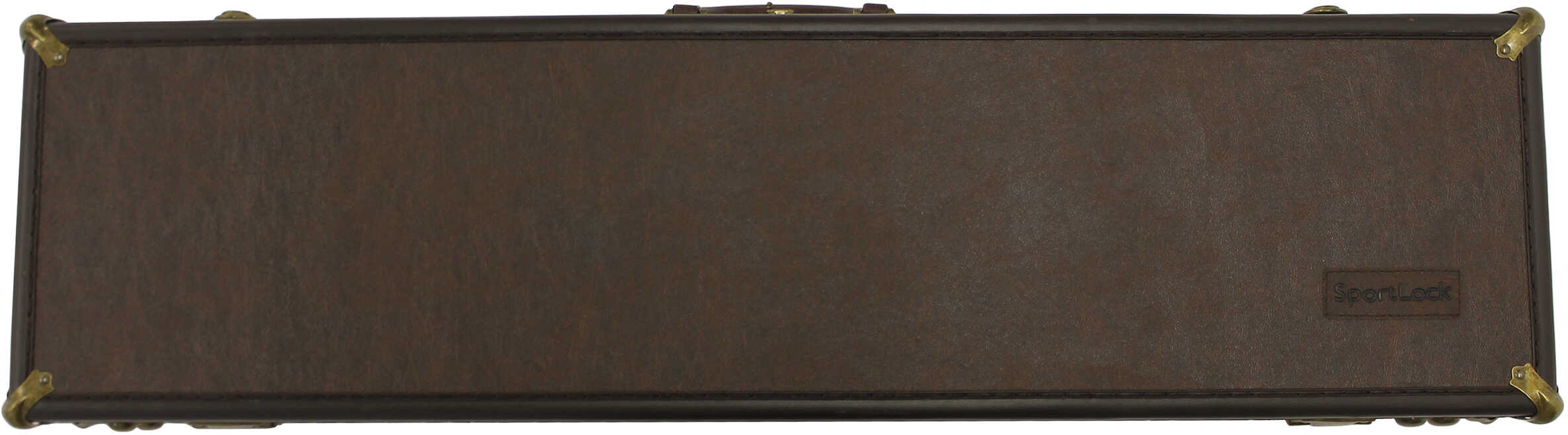 Sportlock Gun Case Takedown O/U FAUX Leather Brown