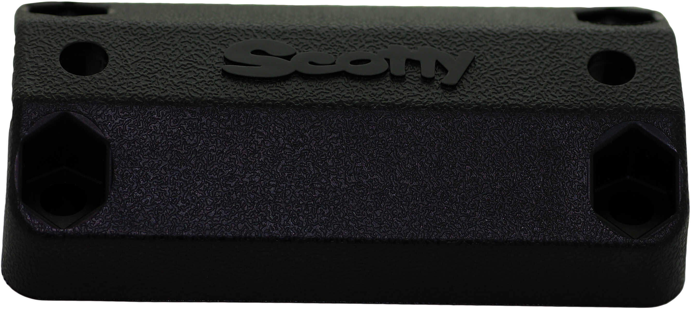 Scotty 242 Rail Mounting Adapter 7/8"-1" - Black