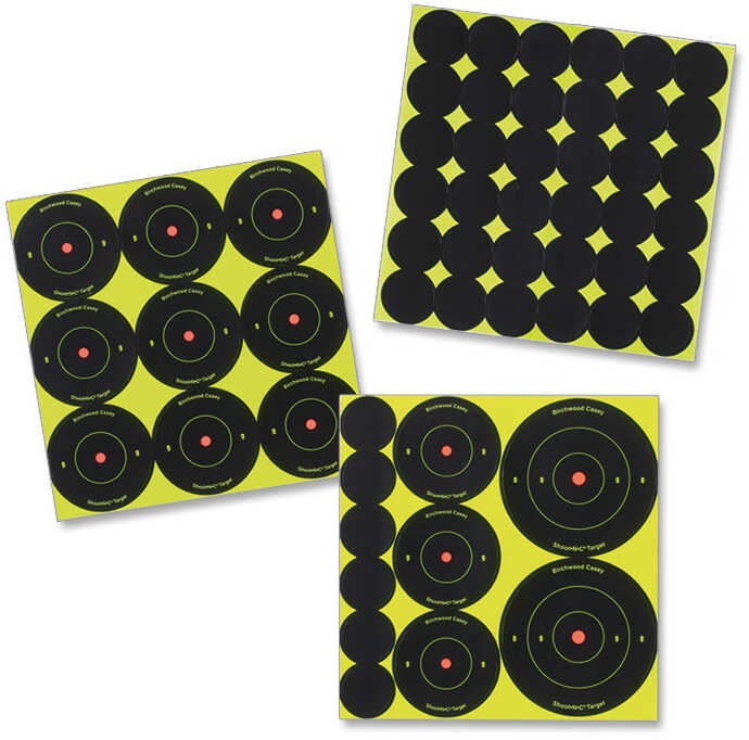 BC SNC 1", 2", 3" BULL'S-EYE 12PK