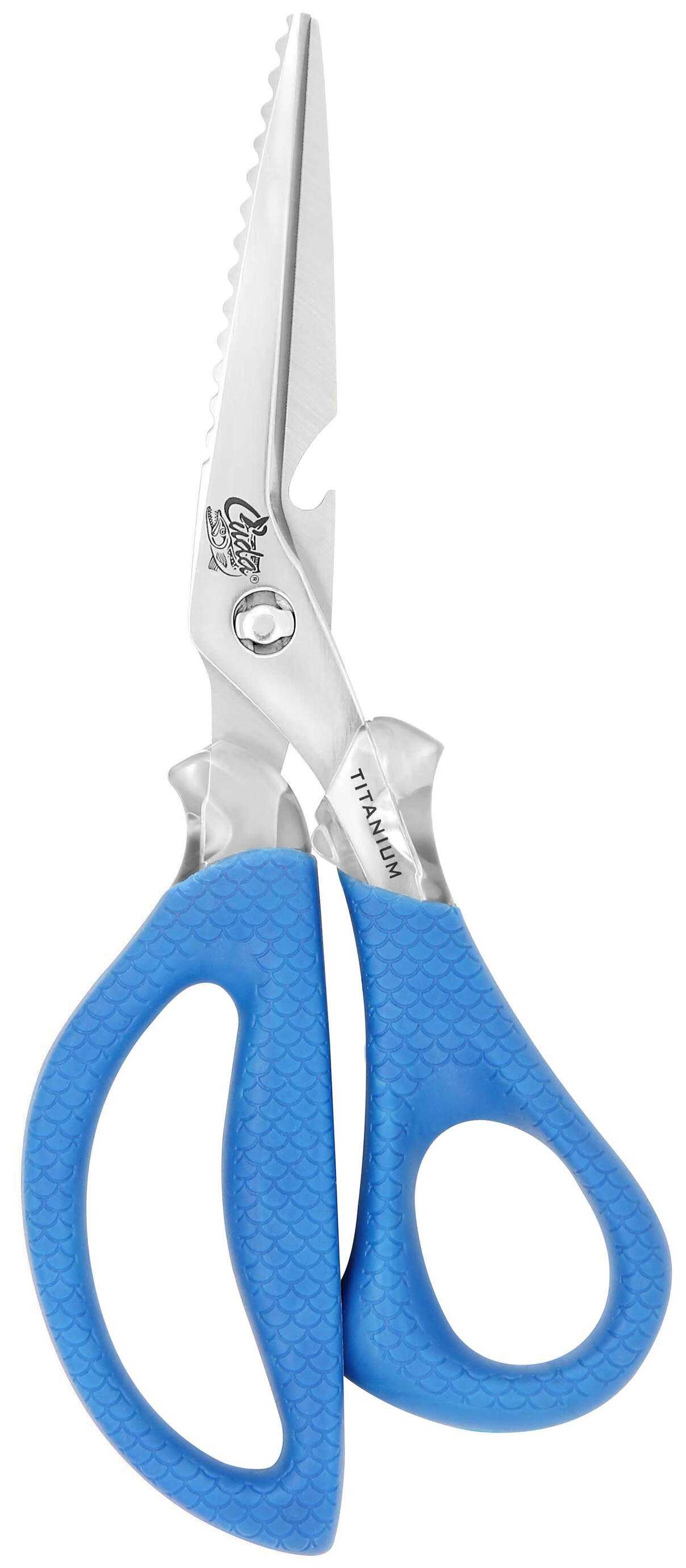 Cuda 8in Titanium Bonded Detachable Marine Shears