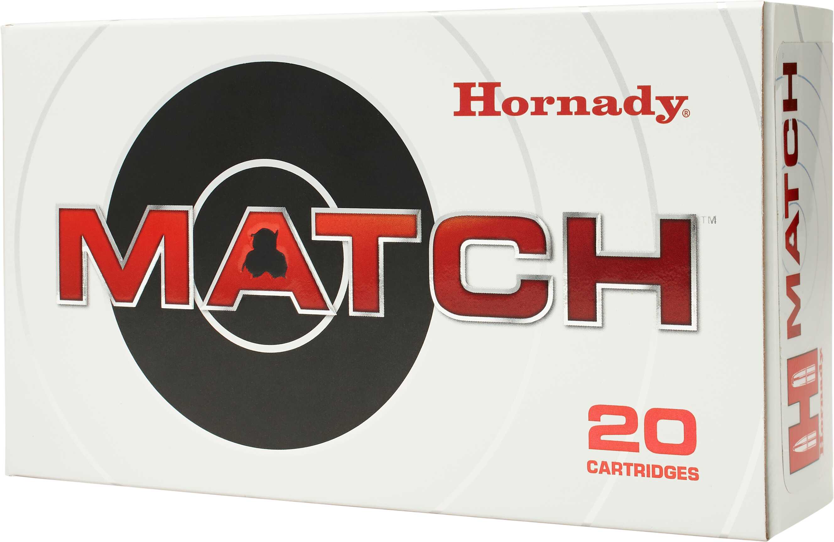 Hornady Match Rifle Ammunition 6mm Creedmoor 108 Gr ELD 2660 Fps 20/ct