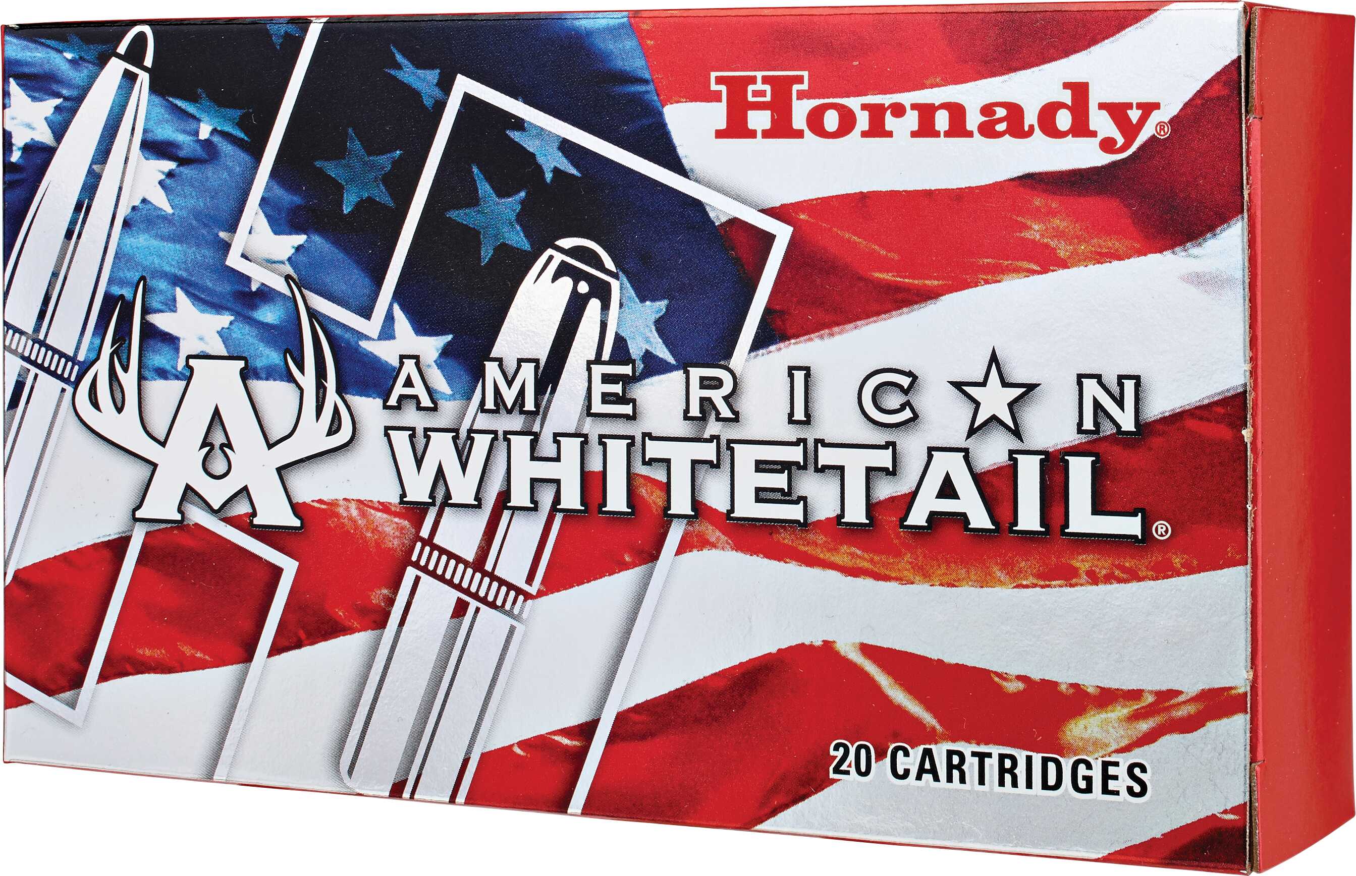 Hornady American Whitetail Rifle Ammunition .243 Win 100 Gr BTSP 2729 Fps 20/ct