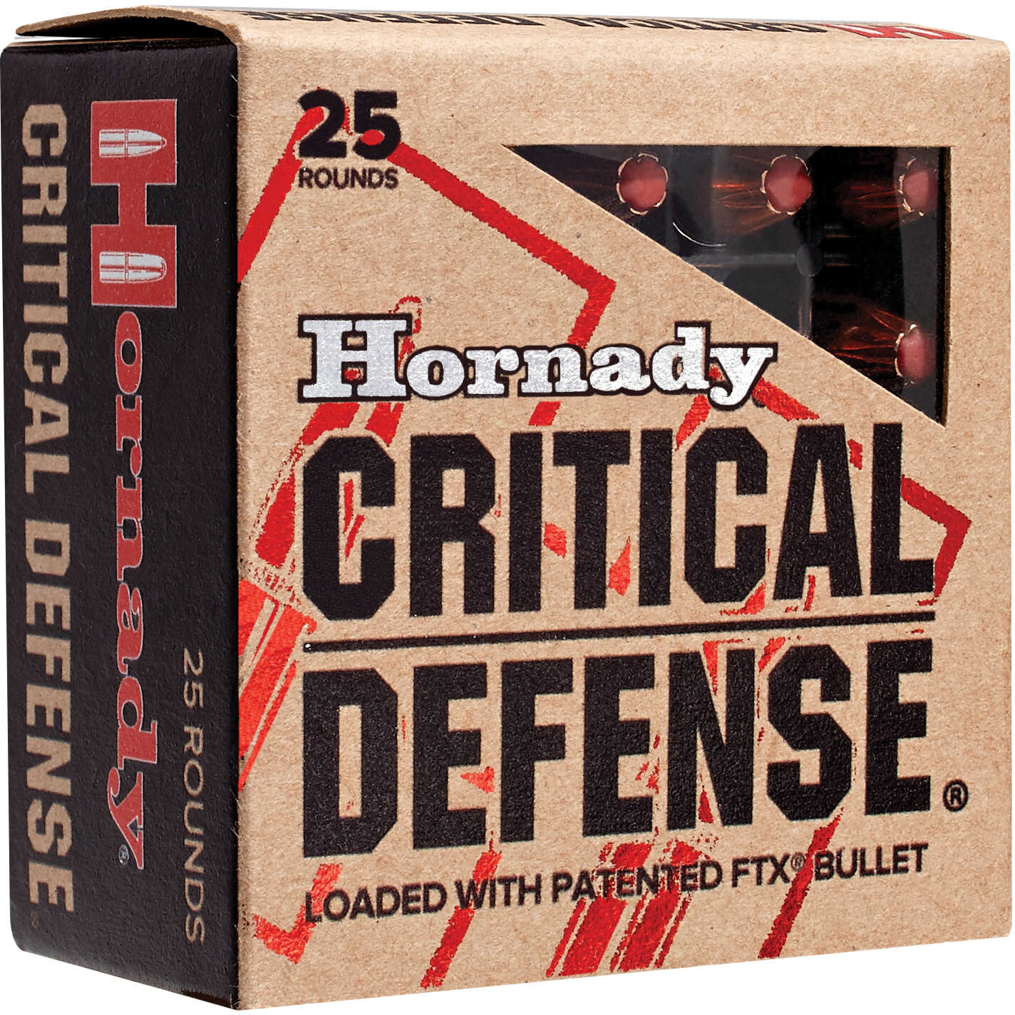 Hornady Critical Defense .22 WMR 45 Gr FTX Rimfire Ammo - 50/Box