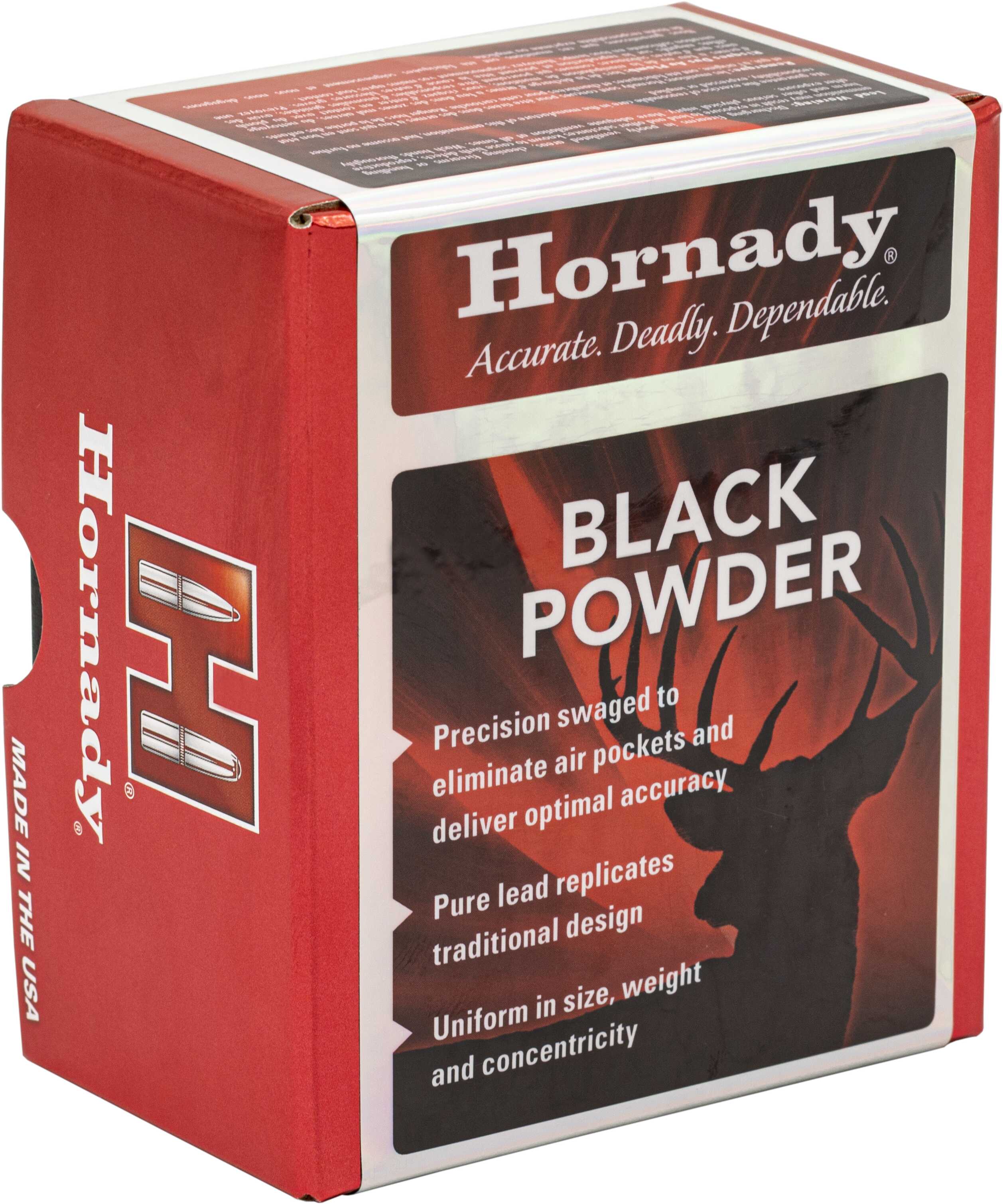 Hornady 6040 Lead Balls 45 Cal .440 100 Per Box