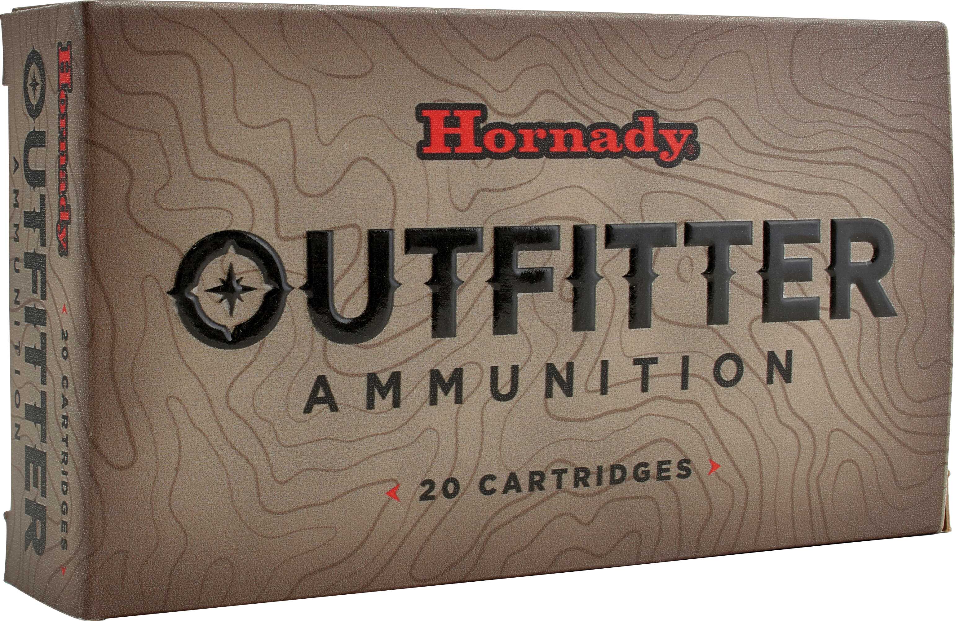 Hornady 82164 Outfitter 300 Prc 190 Gr 3000 Fps Copper Alloy Expanding (CX) 20 Bx/10 Cs