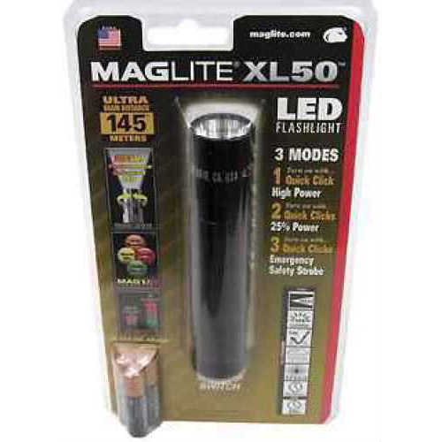 Maglite Xl50 Led Light Black Md: S3016