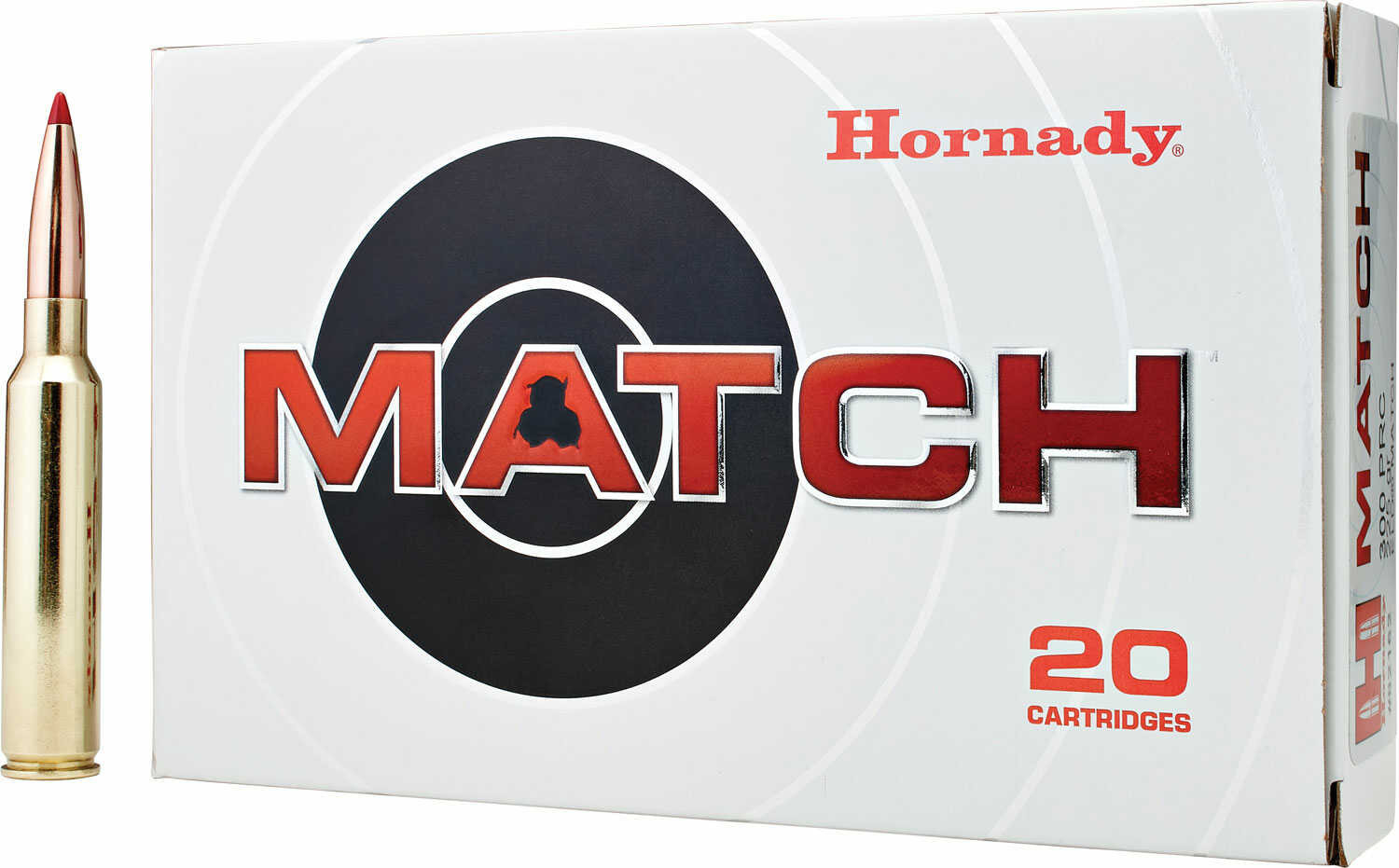 Hornady Match Rifle Ammunition .300 Prc 225 Gr ELD 2810 Fps 20/ct