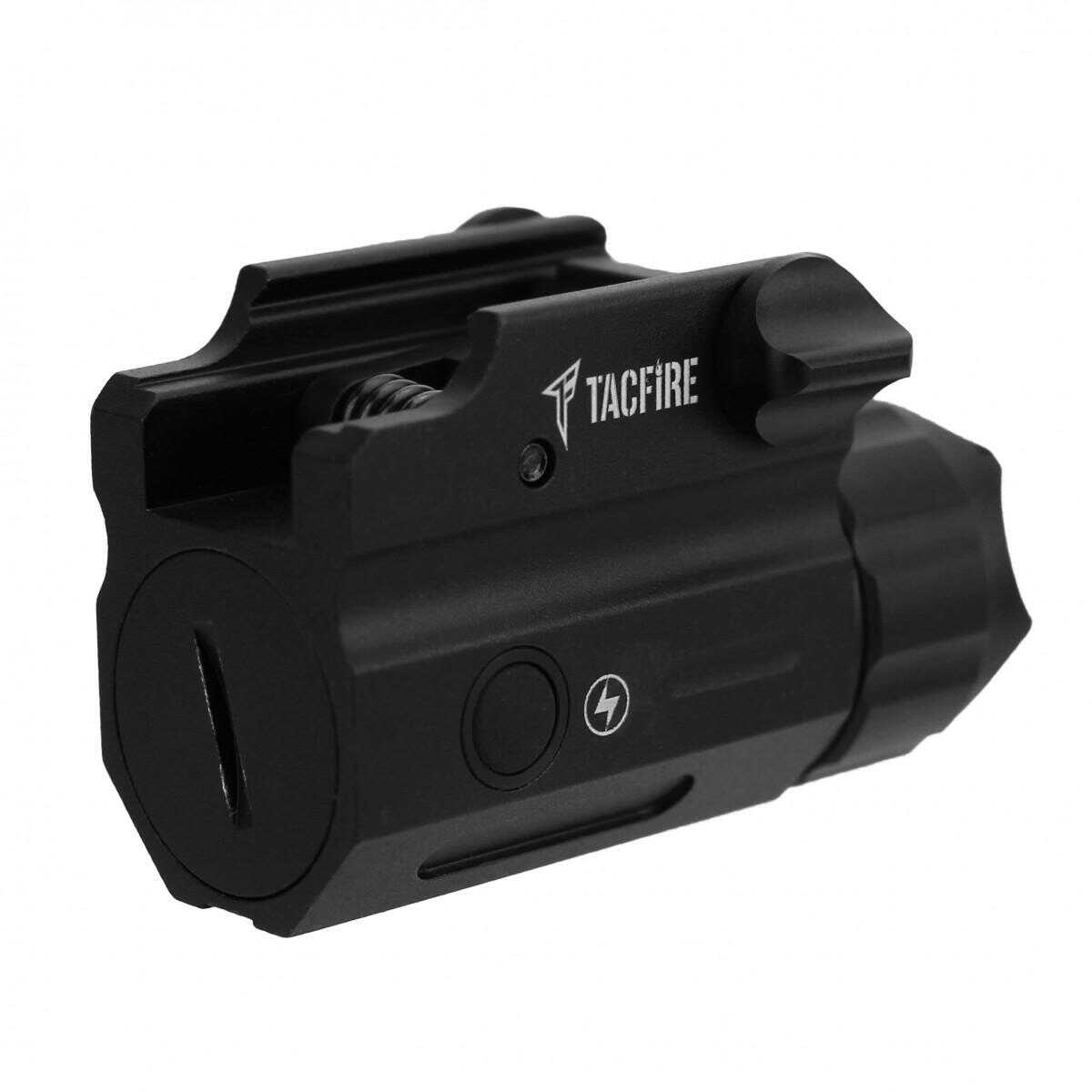 TacFire FLP360C Pistol Compact Size Clear 360 Lumens Black Aluminum