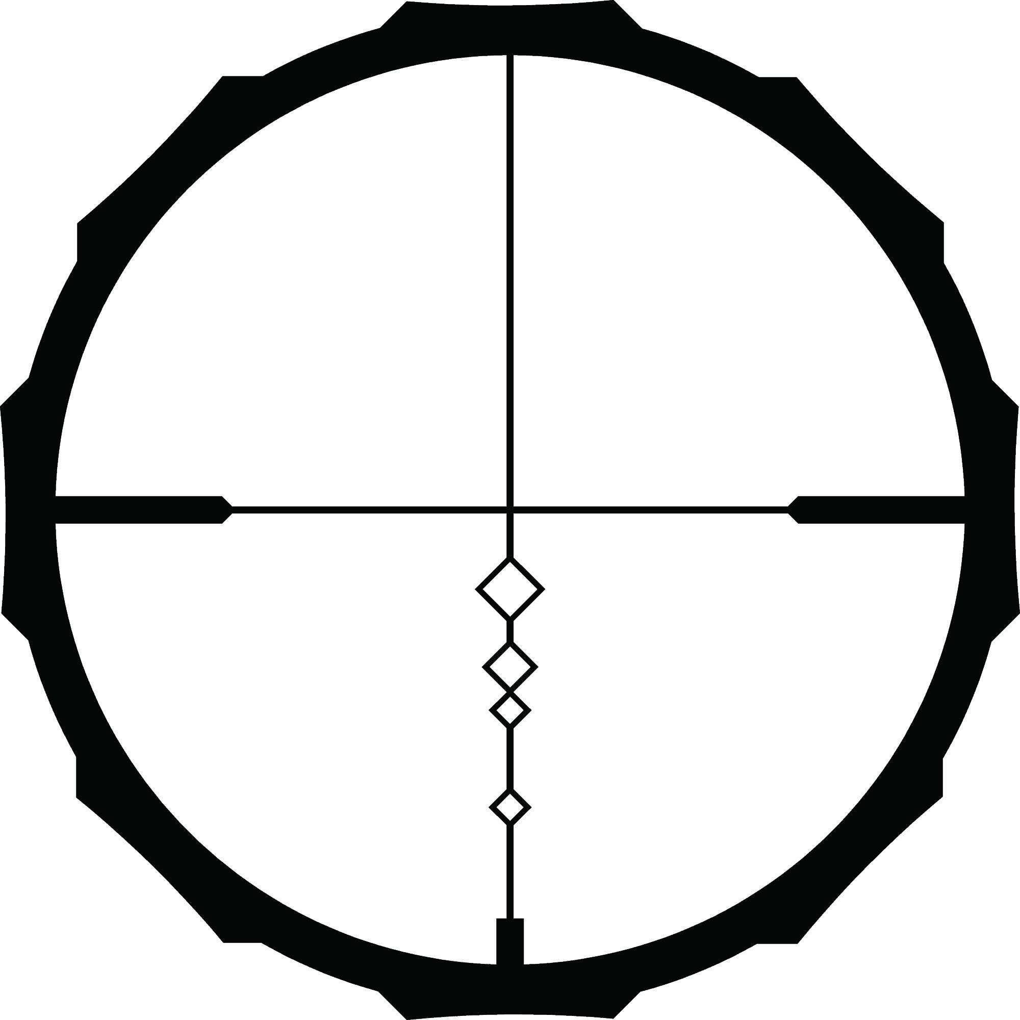 CRIMSON TRACE RIFLE SCOPE BRUSHLINE PRO Model: 01-01480