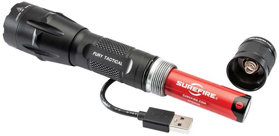 Surefire FURYDFT DFT 1100 Lumens Led Aluminum Black Hardcoat Anodized