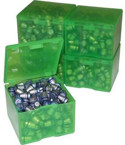 MTM Cast Bullet Boxes - Sold In 2-Pack Clear Green Cast-1-16