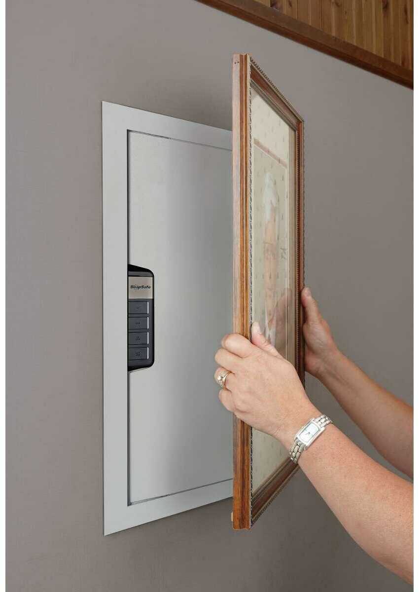 SnapSafe In-Wall Safes Electronic In Wall