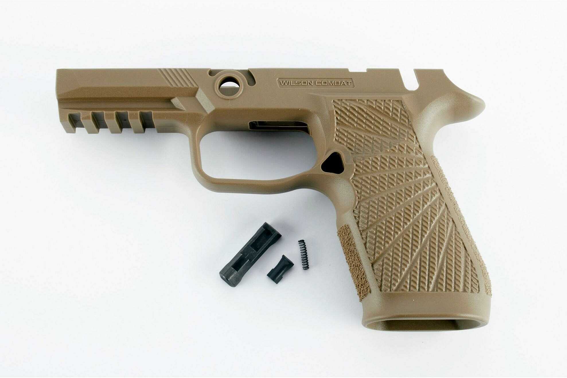 Wilson Combat 320CMT Grip Module Carry Compatible W/ Sig P320 Tan Polymer Frame