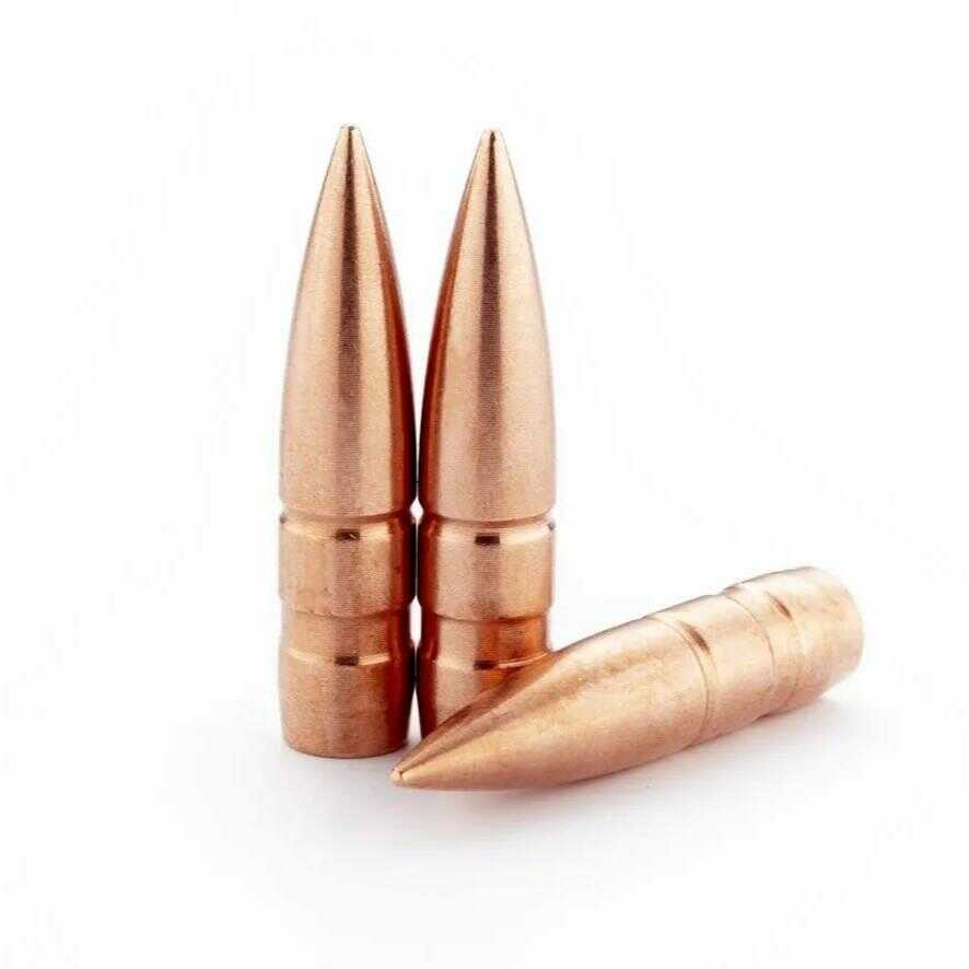 Lehigh .264 Cal 110 Grain Match Solid Lead-Free Target Rifle Bullets 50 Rounds