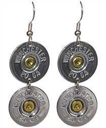 Spent Rounds Designs 20 Gauge Double Dangle Earrings