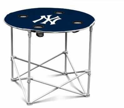 Logo Chair Ny Yankees Round Table