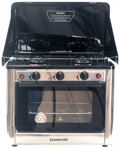 Stansport Propane Outdoor Camp Oven and 2 Burner Range