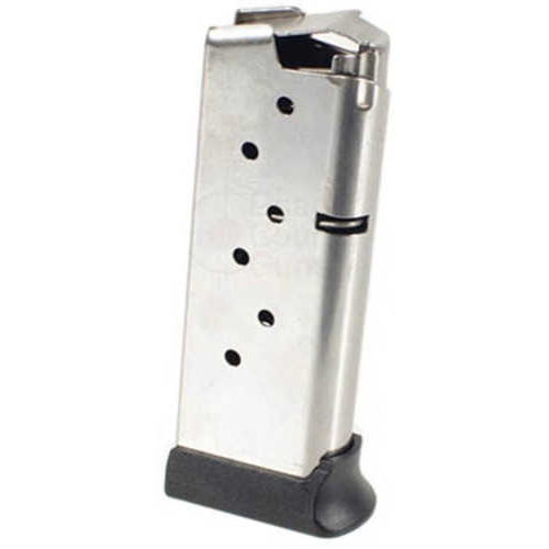 Sig Sauer Mag93897LEGI P938 Legion 9mm Luger 7 Round Steel Silver Body/Black Base Finish