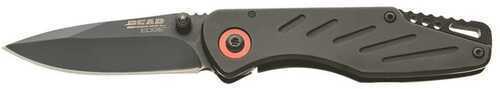 Bear and Son Frame Lock Knife Black 3 3/8 in. Model: 61104