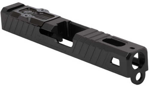 ZEV Slide Omen RMR Compatible With for Glock 19 Gen3 17-4 Stainless Steel Black DLC