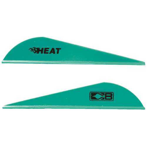 Bohning Heat Vanes Teal 36 pk. Model: 101036TL25