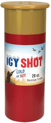 PSP Icy Shot 20 Oz Tumbler Shotgun Shell Look Red