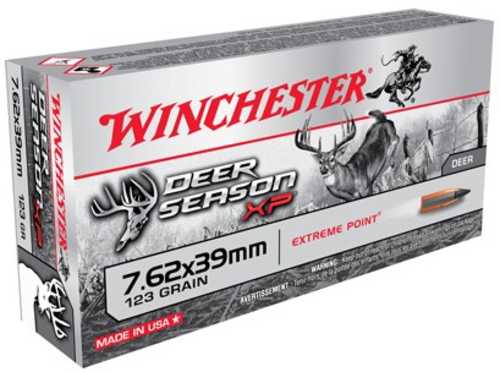 7.62X39mm 123 Grain Extreme Point 20 Rounds Winchester Ammunition