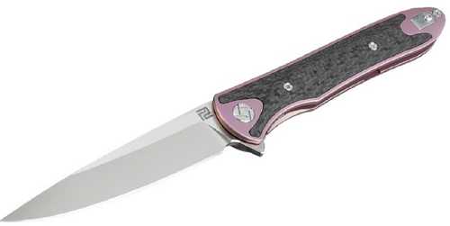 Artisan Shark Folder 3.94 in. Rose Titanium Handle S35VN