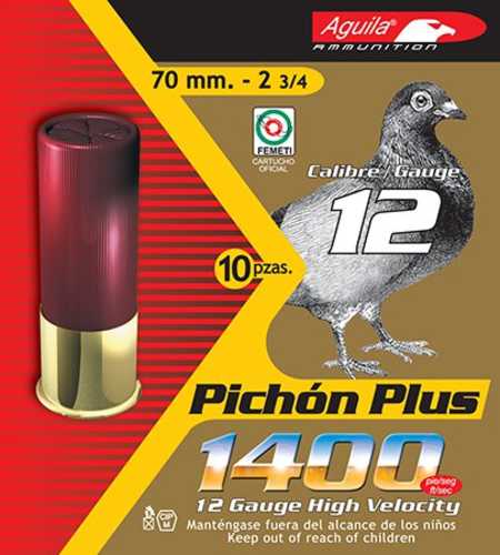 12 Gauge 2-3/4" Lead 7-1/2  1-1/4 oz 10 Rounds Aguila Shotgun Ammunition