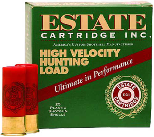 28 Gauge 2-3/4" Lead 7-1/2  3/4 oz 25 Rounds Estate Shotgun Ammunition