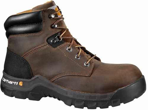 Carhartt Footwear Rugged Flex 6"  Composite Toe Work Boot Brown Size 11.5w