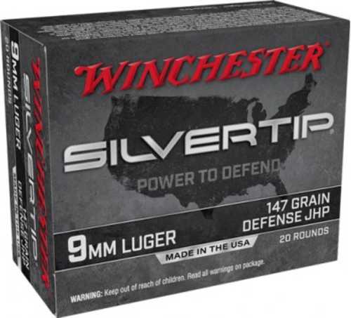 9mm Luger 147 Grain Hollow Point 20 Rounds Winchester Ammunition