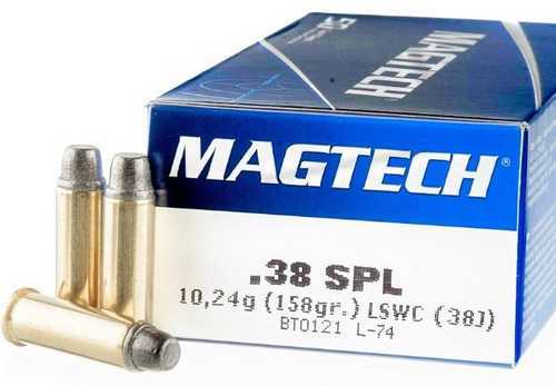 38 Special 158 Grain Lead 50 Rounds MAGTECH Ammunition