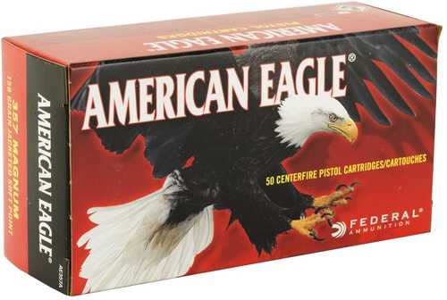 357 Mag 158 Grain Soft Point 50 Rounds Federal Ammunition 357 Magnum