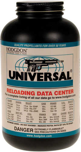 Hodgdon Powder Clays Universal Smokeless 1 Lb