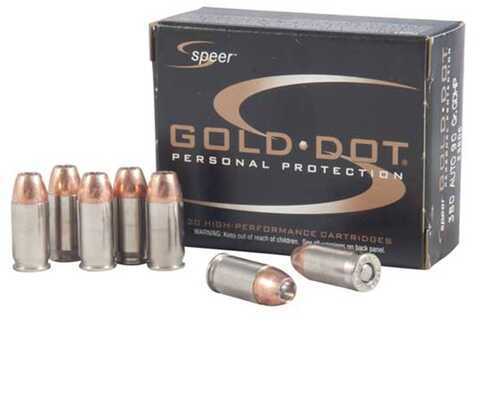 380 ACP 90 Grain Hollow Point 20 Rounds Speer Ammunition