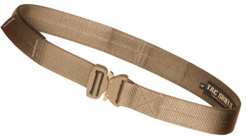 Tacshield Tactical Gun Belt With Cobra Buckle 42"-46" Webbing Coyote Xl 1.50" Wide