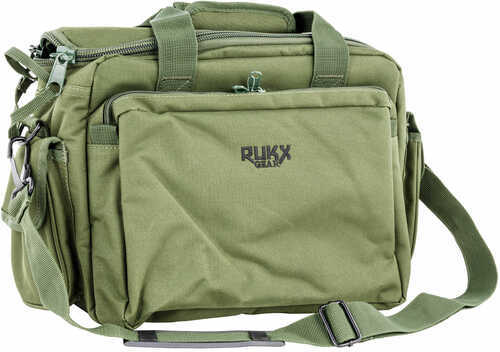 RUKX Gear Tactical Range Bag 16" Green 600D Polyester