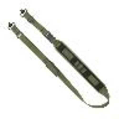 Grovtec US Inc GTSL130 QS 2-Point Sentinel Sling With Push Button Swivels 2" W Adjustable OD Green For Rifle/Shotgun