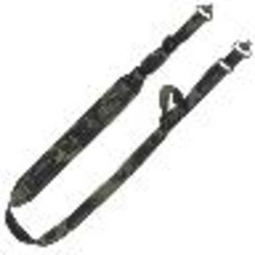 Grovtec US Inc  QS 2-Point Sentinel Sling With Push Button Swivels Adjustable MultiCam Black For Rifle/Shotgun