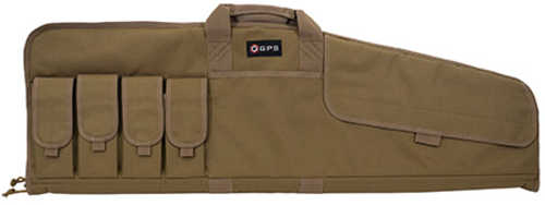 G*Outdoors SRC42-FDE Single Rifle Case Flat Dark Earth 600D Polyester 42" L X 13" H